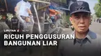 Pembongkaran belasan bangunan liar di Kapuk, Jakarta Barat, diwarnai kericuhan. Sejumlah warga yang mengaku sebagai ahli waris tidak terima dan adu mulut dengan petugas.