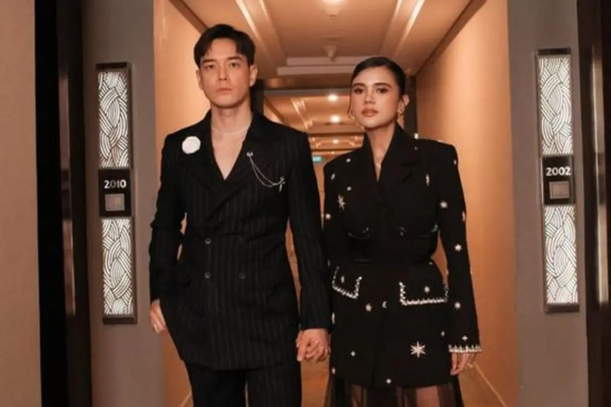Momen romantis Audi Marissa dan Anthony Xie. (credit:instagram.com/audimarissa)