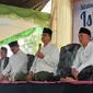 Pasangan capres-cawapres nomor urut satu, Anies Baswedan dan Muhaimin Iskandar (Cak Imin) kampanye di sejumlah daerah di Jawa Tengah, Minggu (24/12/2023). (Merdeka.com/ Bachtiarudin Alam)