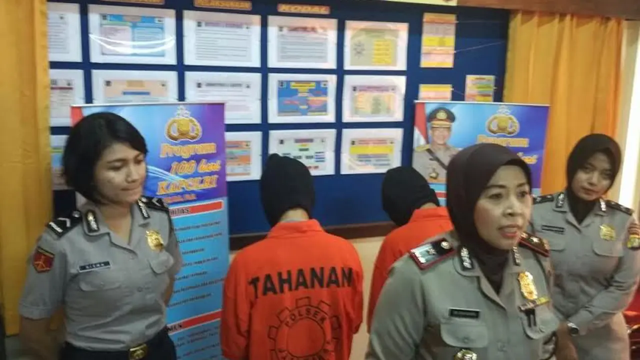 Dua mantan anggota Mahesa Kurung ditangkap.