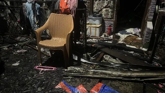 Kebakaran di jalan Pangeran Jayakarta Nomor 28 RT 06/ RW 04, Mangga Dua Selatan, Sawah Besar, Jakarta Pusat.