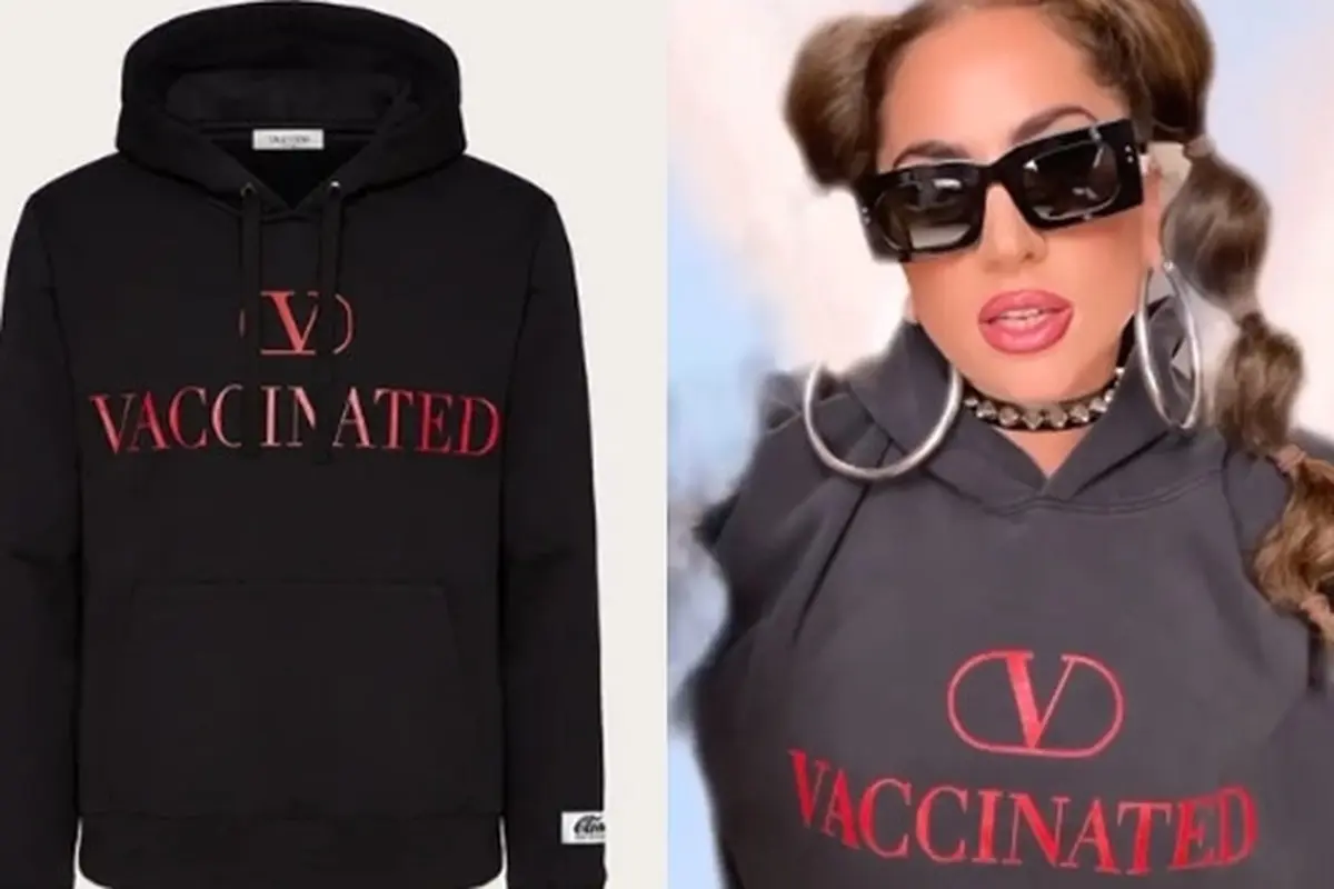 Valentino Kenalkan Hoodie Vaksinasi, Berapa Harganya?