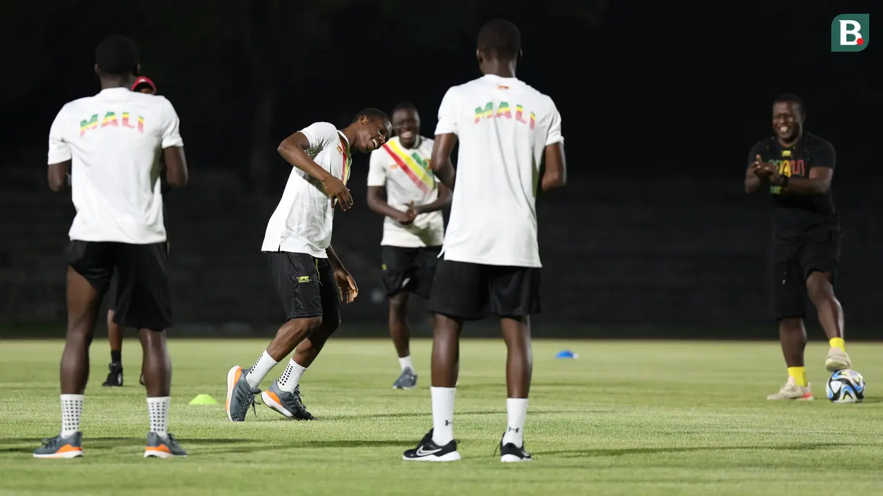 FOTO Sesi Latihan Mali U-17