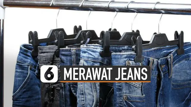 Hal ini supaya menjaga agar jeans tidak mudah rusak atau pudar.