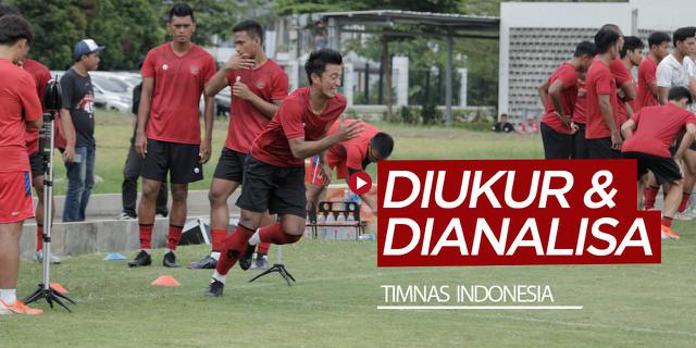 VIDEO: Kecepatan dan Kelincahan Pemain Timnas Indonesia Diukur