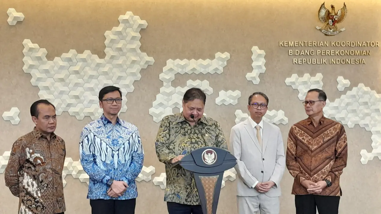 Menteri Koordinator Bidang Perekonomian Airlangga Hartarto