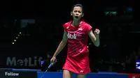 Dinar Dyah Ayustine akan menghadapi peraih medali perak Olimpiade Rio 2016, Pusarla Venkata Sindhu, di babak kedua All England, Kamis (9/3/2017) malam WIB. (Humas PP PBSI)