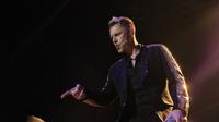Ronan Keating dalam konser Boyzone di Jakarta (24/3/2019) (Kapanlagi.com/ Adrian Utama Putra)