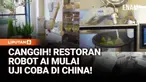 Sebuah restoran serba robot berbasis kecerdasan buatan mulai uji coba di Hangzhou, China. Lebih dari 10 robot menangani proses memasak, penyajian, hingga pembersihan, menghadirkan pengalaman bersantap futuristik dengan ratusan pilihan menu.