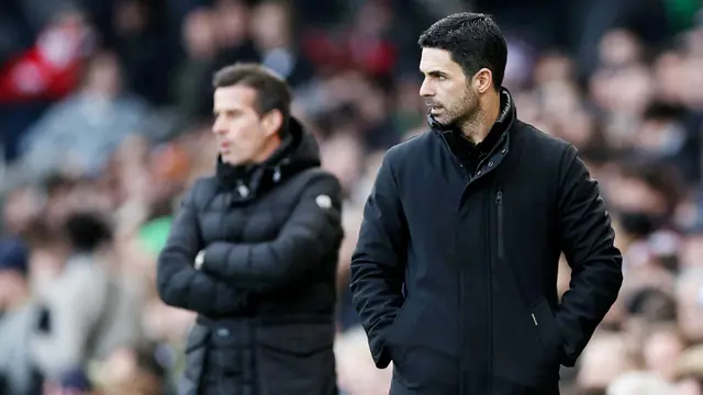 Foto: Ekspresi Mikel Arteta Setelah Arsenal Dibekuk Fulham di Liga Inggris, Marah, Lesu dan Kecewa Jadi Satu