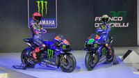 Monster Energy Yamaha MotoGP Launching Yamaha YZR-M1 2023 Livery Baru (Septian/Liputan6.com)