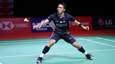 Indonesia meloloskan 2 wakilnya, Fajar Alfian/Muhammad Rian Ardianto dan Jonatan Christie di final Turnamen Bulu Tangkis Swiss Open 2022. Tiga wakil lainnya terhenti di semifinal usai dikalahkan lawan-lawannya di St Jakobshalle, Swiss, Sabtu (26/3/2022). (Humas PBSI)