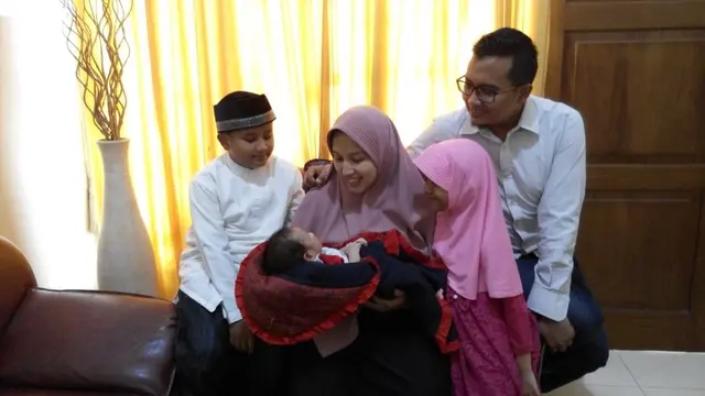Cuti dua bulan, Arfi punya quality time bersama keluarga. (Foto: Dokpri)