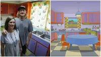 Fans Berat Margie, Pasangan ini Membuat Dapur ala 'The Simpsons'