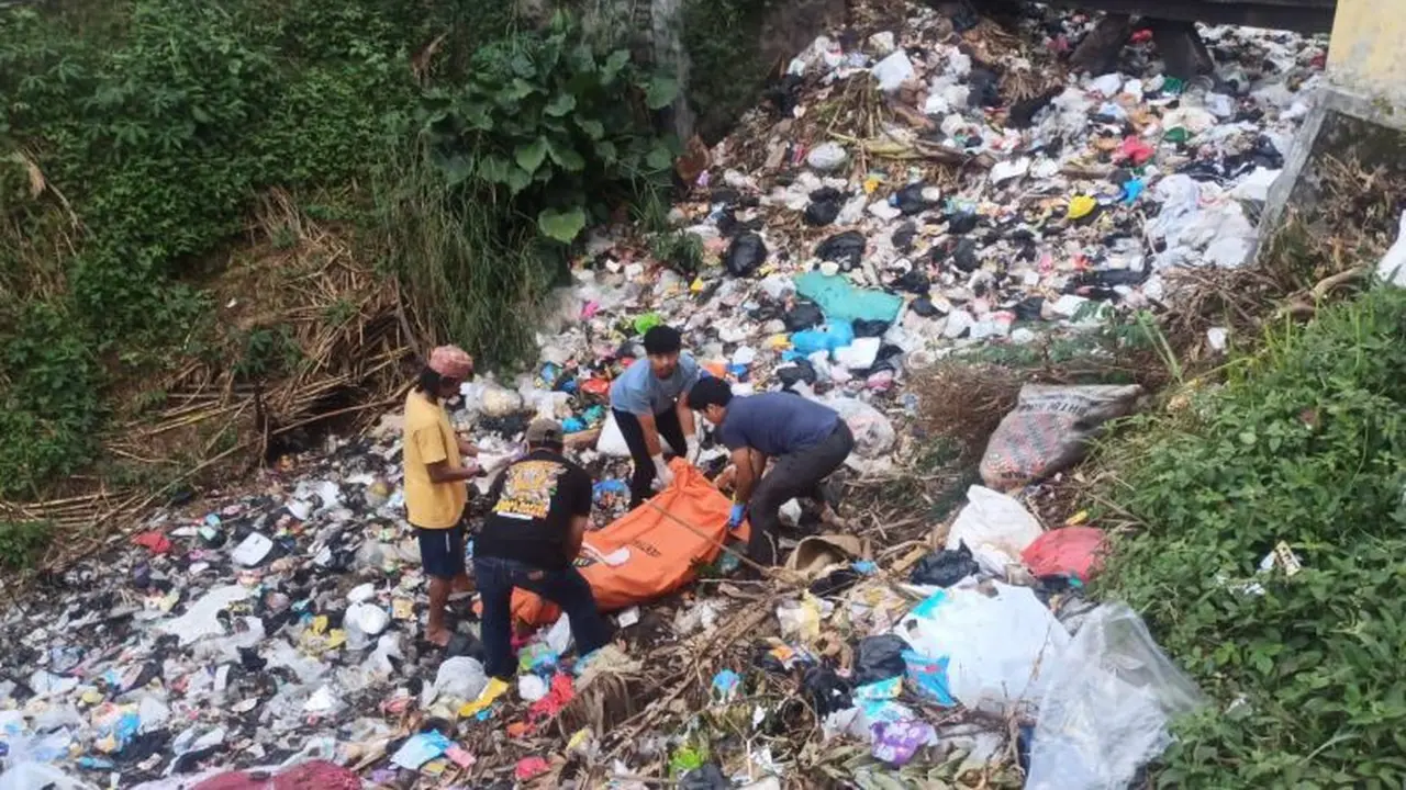 Penemuan mayat di Garut. (Antara)
