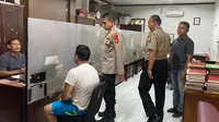 Polsek Metro Mampang berhasil meringkus seorang pria HRR (33) pelaku 'Koboi' di Mampang Jakarta Selatan yang viral di media sosial (Istimewa)