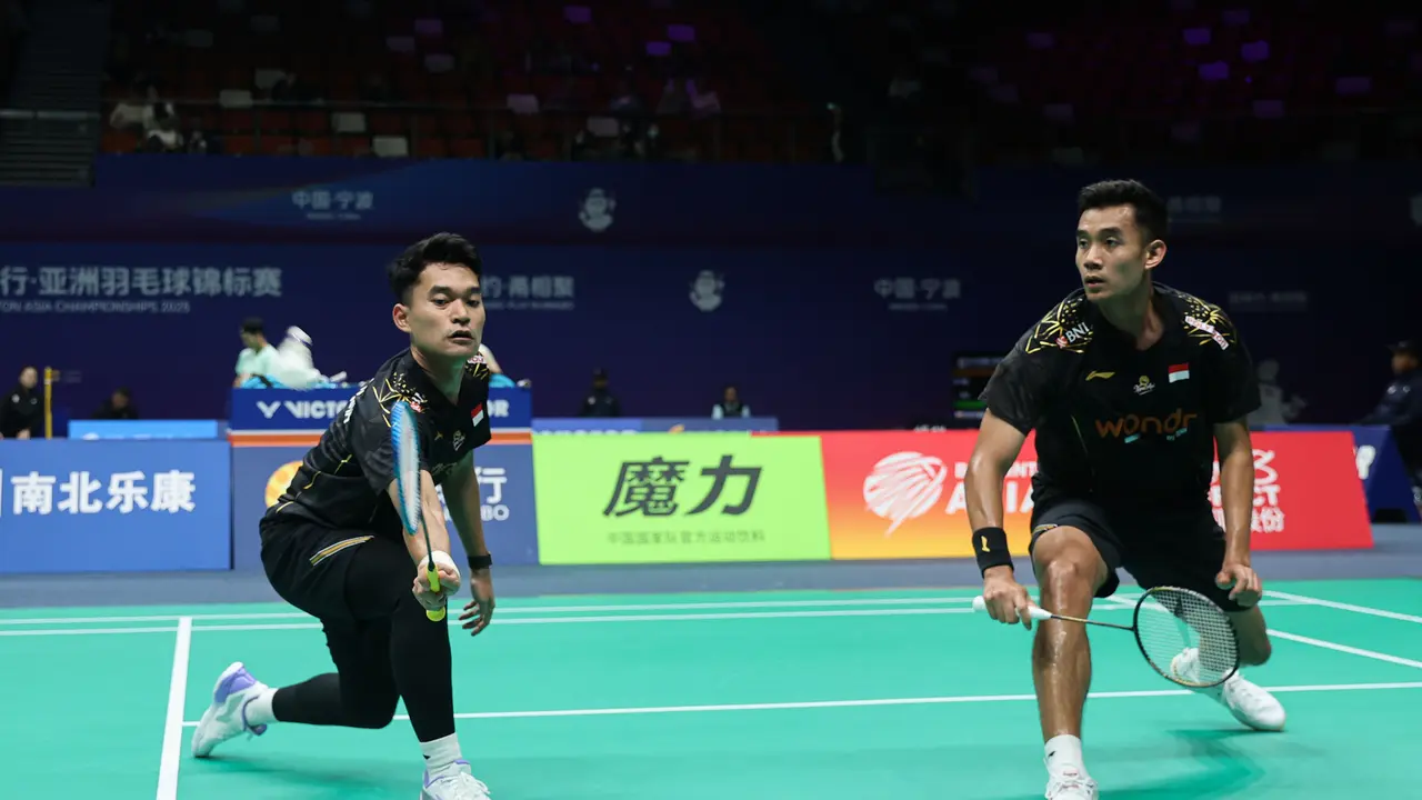 Leo Rolly Carnando/Bagas Maulana - Badminton Asia Championships 2025 - Bulu Tangkis