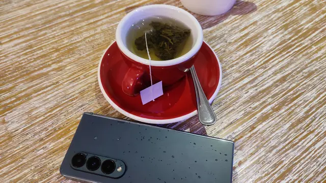 Samsung Galaxy Z Fold4 5G (Liputan6.com/Giovani Dio Prasasti)