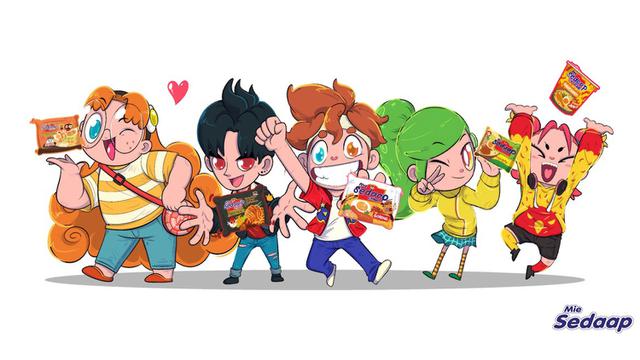 Kolaborasi Mie Sedaap dengan WD Willy dan Feri Akbar Warnai Come See Mie Fest Bandung 2024