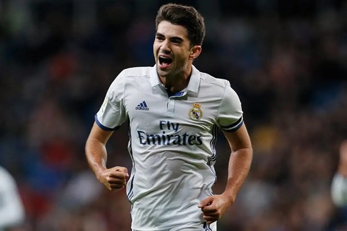 Gelandang Real Madrid Enzo Zidane