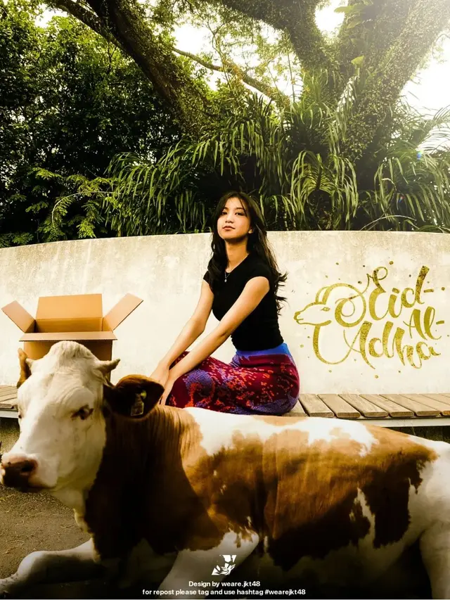 Reaksi Greesel Mengetahui Mendapat Hewan Kurban dari Penggemarnya