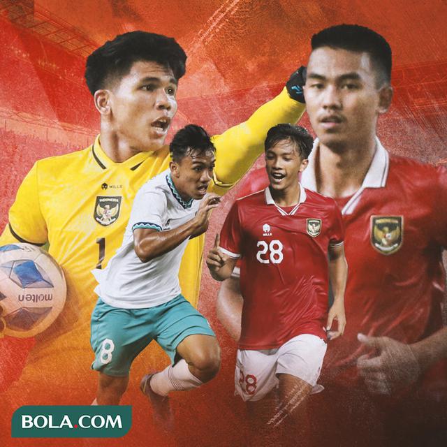 Cover Timnas Indonesia U-19: Cahya Supriadi, Rabbani Tasnim, Kakang Rudianto, Arkhan Fikri