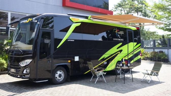 Interior bus motorhome garapan BAV Luxury Auto Design. (ist)