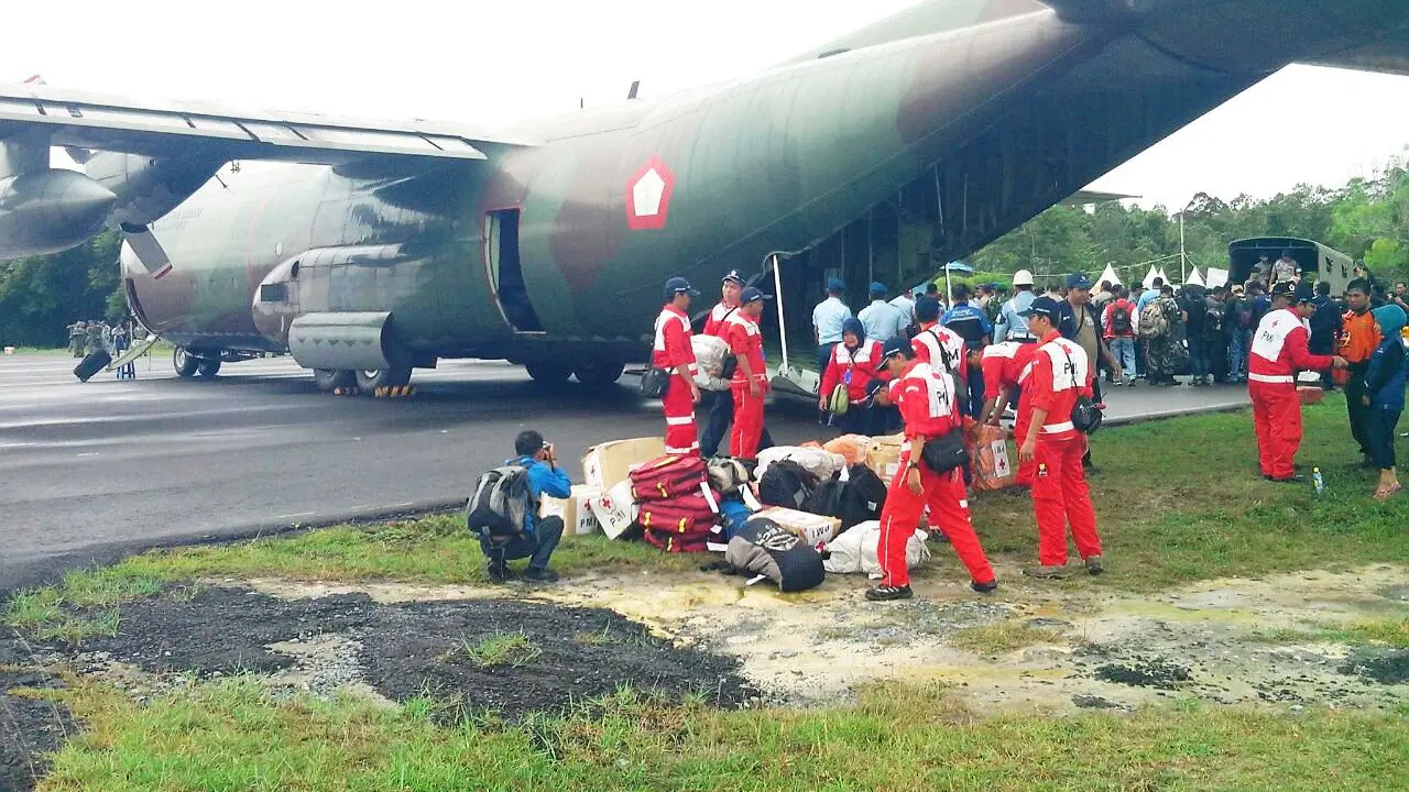 PMI Turun Tangan Proses Evakuasi Korban Air Asia QZ 8501