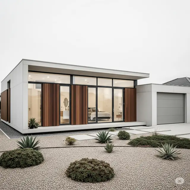 Desain Rumah Minimalis Modern 6x10 3 Kamar Ada Garasi