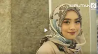 Tutorial hijab motif yang memberikan kesan playful dan stylish