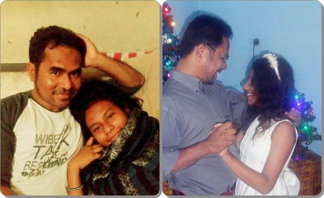 Renya dan sang papa | Photo: Copyright Doc Renya Carlista 