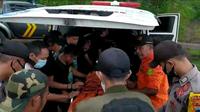 Pendaki Gunung Slamet meninggal dunia diduga terserang hipotermia, di Pos 5 Purbalingga. (Foto: Liputan6.com/Istimewa)
