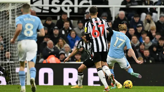 Foto: Efek Instan Kevin De Bruyne, Cetak Gol dan Assist untuk Kemenangan Man City di Liga Inggris