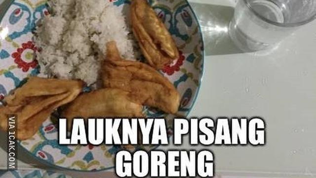 7 Potret Menu Makan Nasi dengan Lauk Tak Biasa Ini Bikin Tepuk Jidat