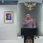 Kapolri Jenderal Polisi Drs. Listyo Sigit Prabowo, M.Si memberikan pembekalan dalam rangka Program Kegiatan Bersama Kejuangan T.A. 2022 di Sespim Lemdiklat Polri Lembang, Jawa Barat, Selasa (17/5/2022). (Ist)