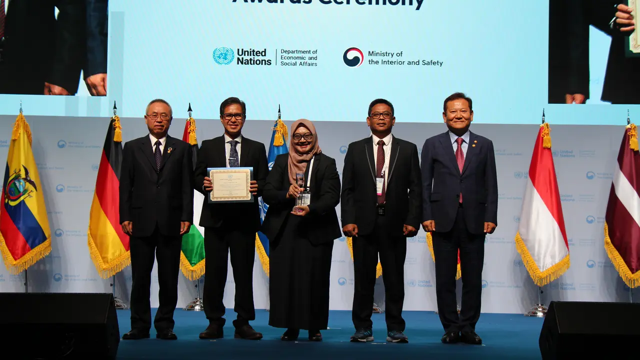 Kementerian Lingkungan Hidup dan Kehutanan (KLHK) Republik Indonesia dan kota Semarang merupakan dua dari 15 penerima United Nations Public Service Awards 2024 di seluruh dunia. (Dok. UN Indonesia)