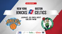 Saksikan Live Streaming Knicks Vs Celtics di Bola.com