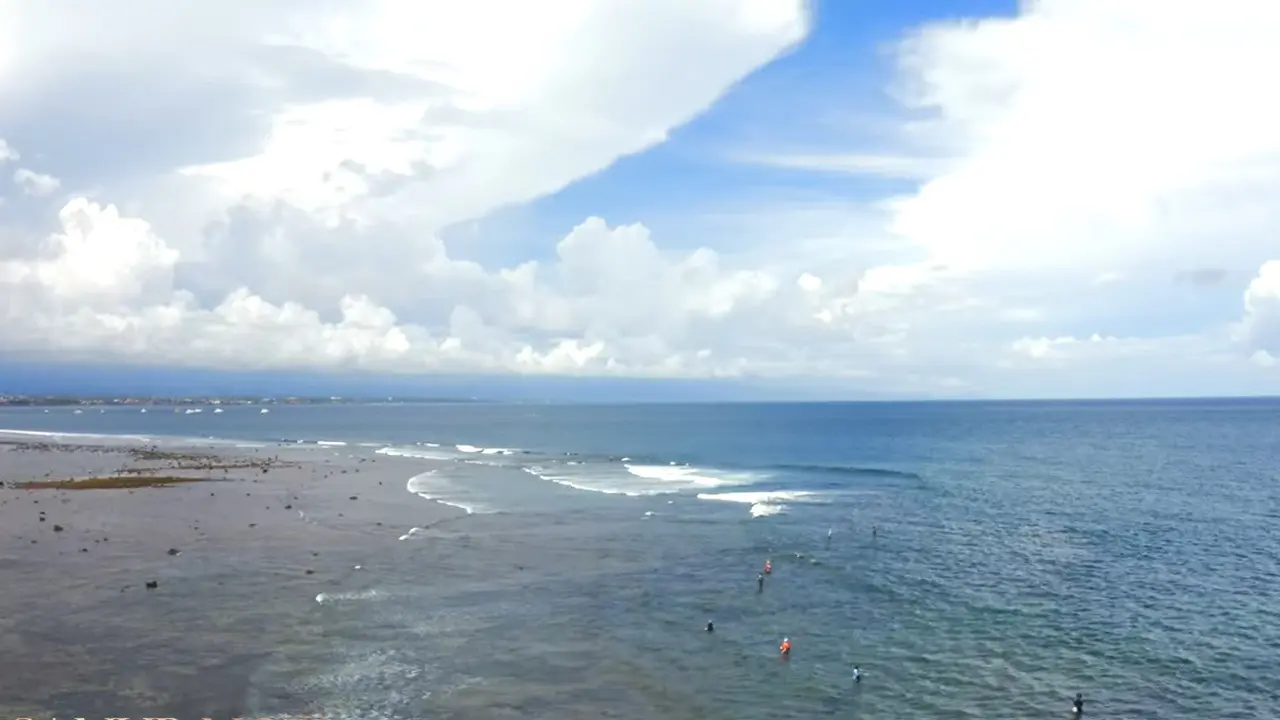 Ilustrasi Pantai Sanur.