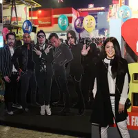 Indah Dewi Pertiwi berpose di Jakarta Fair Kemayoran (Edy Suherli/Bintang.com)