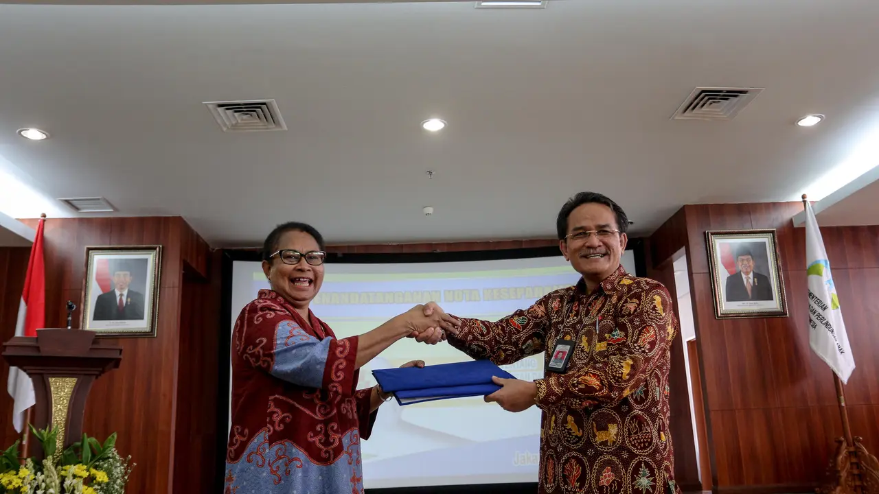Menteri Yohana Jalin Kerjasama dengan BPS