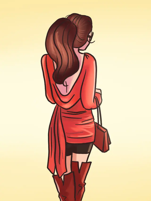 Gadis Mana Paling Menarik Saat Balikkan Badan, Ini Makna Pilihan Anda