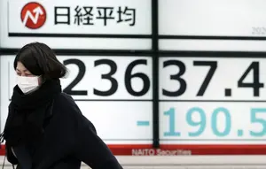 Bursa Saham Asia Hari Ini Melemah, Indeks Nikkei Susut 0,6%