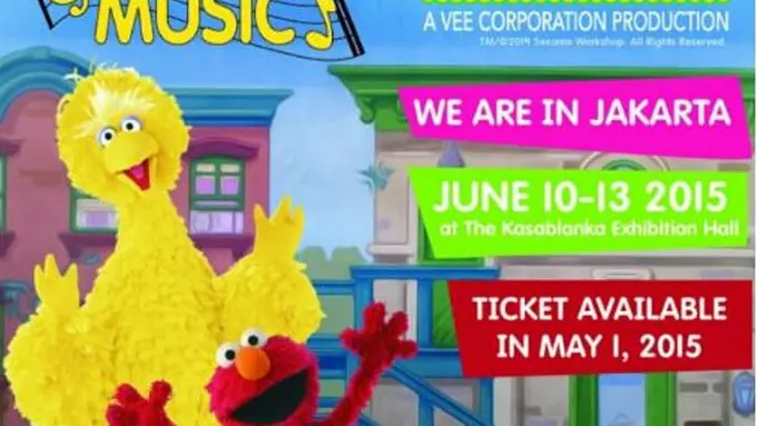 Sesame Street Live Elmo Makes Music