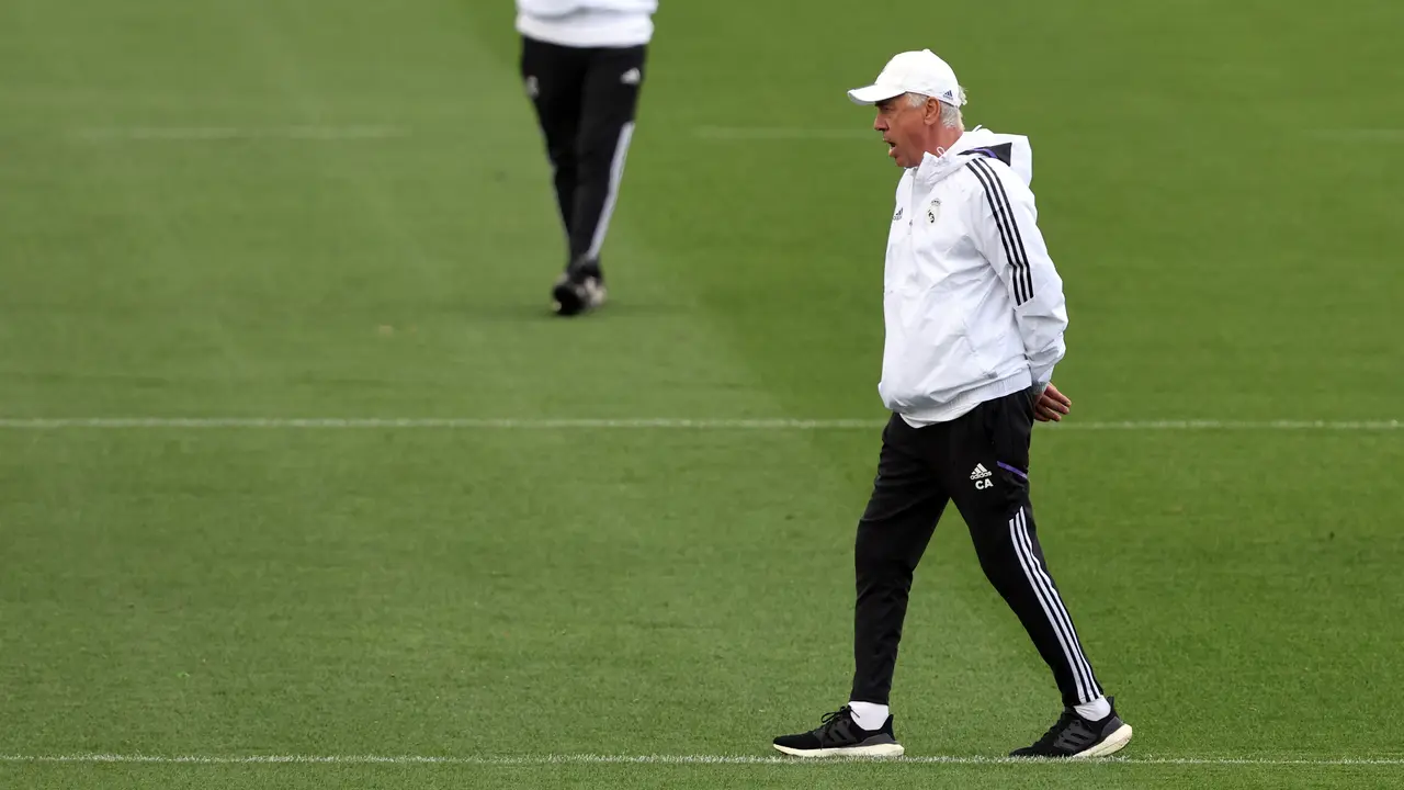 Sesi Latihan Real Madrid Jelang Kontra RB Leipzig di Champions