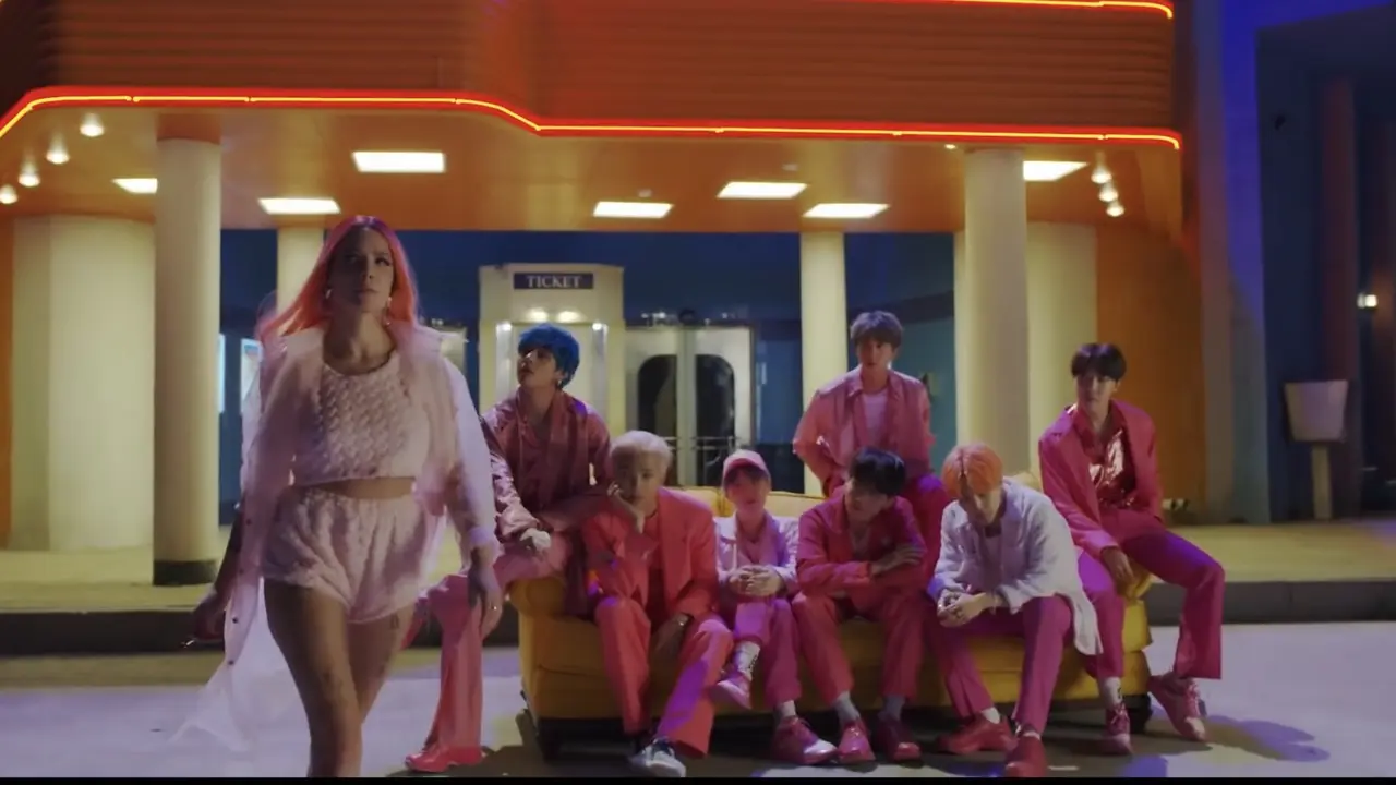 Halsey dan BTS