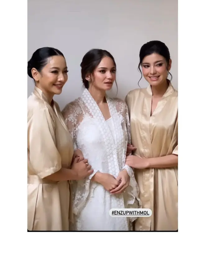 10 Momen Pernikahan Enzy Storia dan Molen Kasetra, Penuh Haru Bahagia