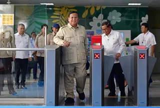 Presiden Prabowo Subianto dan Gubernur DKI Jakarta Pramono Anung (Sekretariat Presiden)