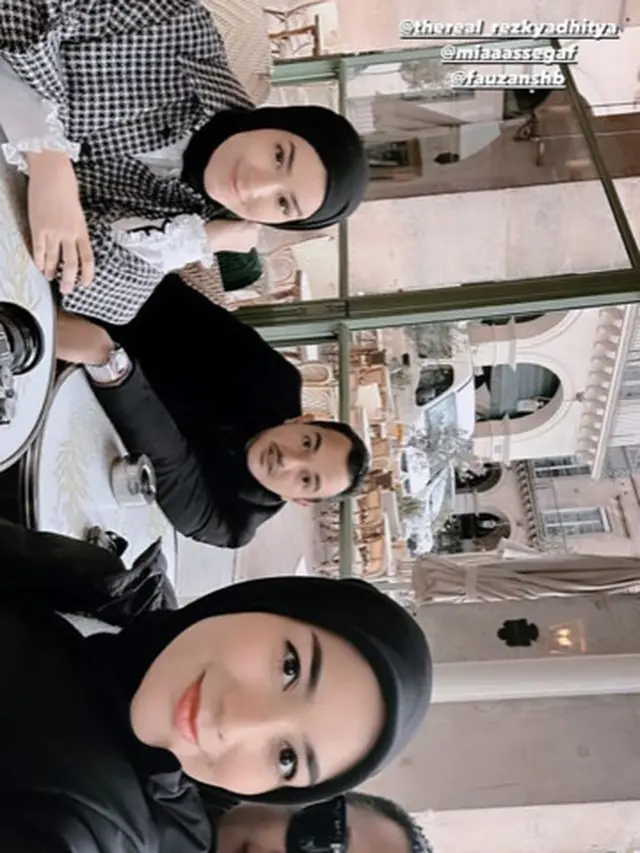 Citra Kirana dan Rezky Aditya liburan ke Paris tanpa anak (Foto: Instagram citraciki)