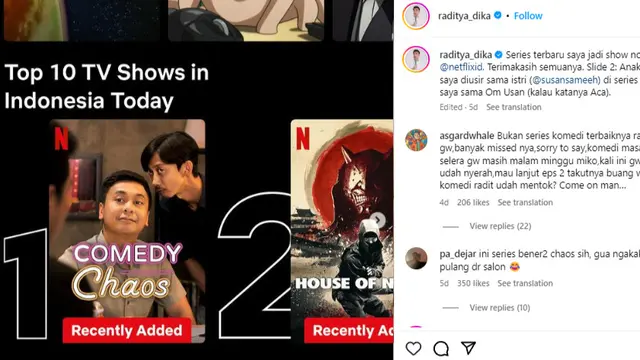 Komedi Kacau Raditya Dika
