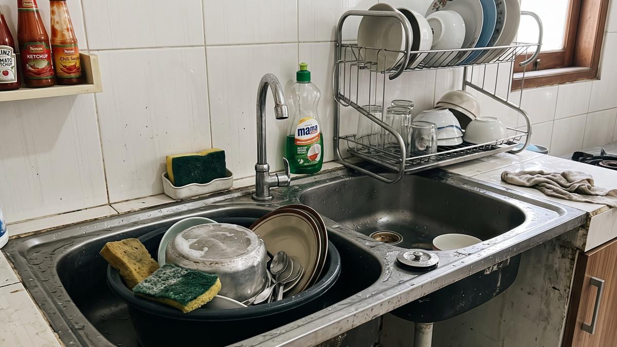 Kenapa Tempat Cuci Piring Sering Bau Setelah Dipakai? Ini 5 Penyebab Utamanya